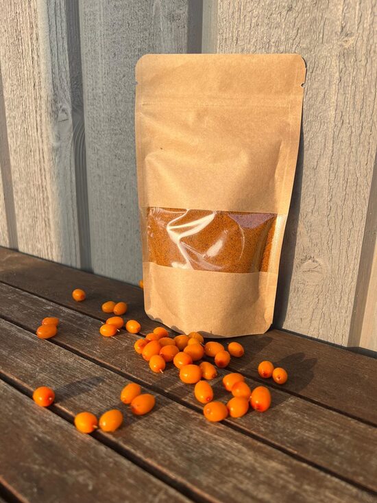 Smiltsērkšķu ogu pulveris 80 g